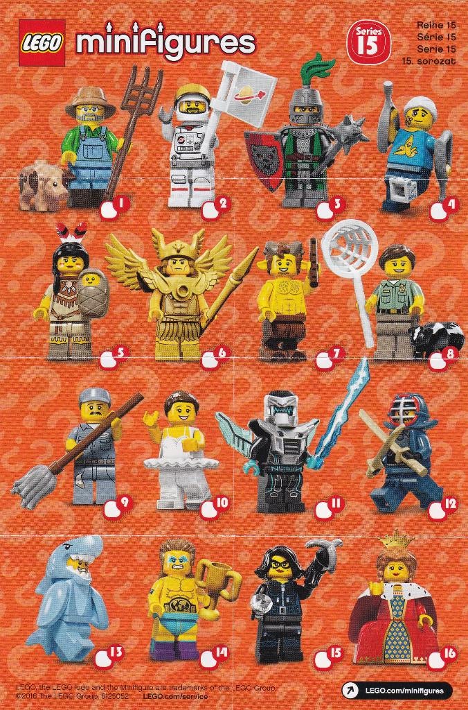 Lego Minifiguren: restanten uit Serie 15, 17 en 18., Ophalen of Verzenden, Nieuw, Lego