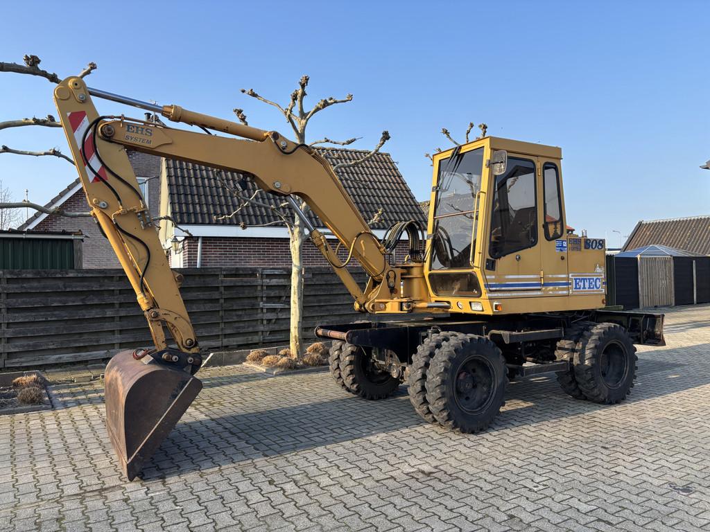Etec 808M Zwenkgiek, Bak, 8.5-Tons Mobiele kraan. (bj 1995), Zakelijke goederen, Machines en Bouw | Kranen en Graafmachines, De Jong Auto & Machines