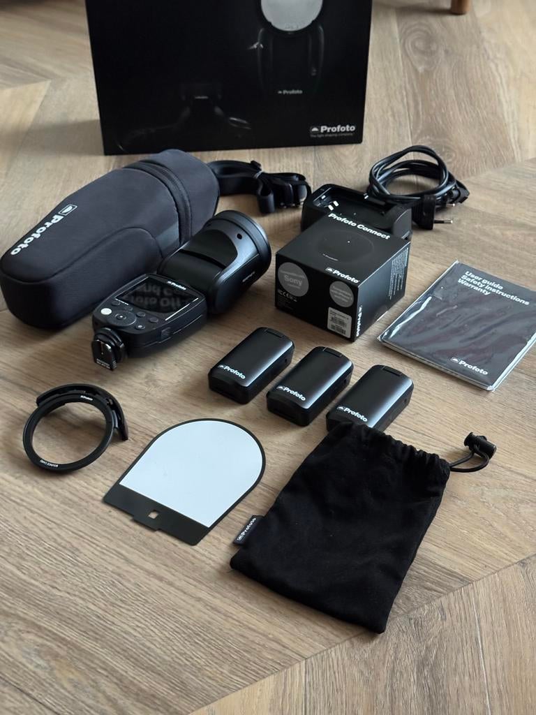 Profoto Off-Camera Kit A1X en Connect (Sony compatibel), Audio, Tv en Foto, Fotografie | Flitsers, Ophalen, Zo goed als nieuw