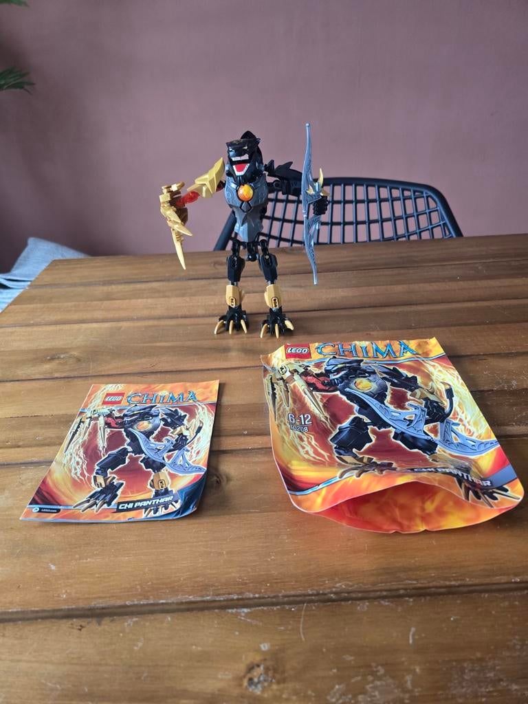 Lego Chima 70208 Chi Panther, Bionicle, Lego, Ophalen of Verzenden, Zo goed als nieuw