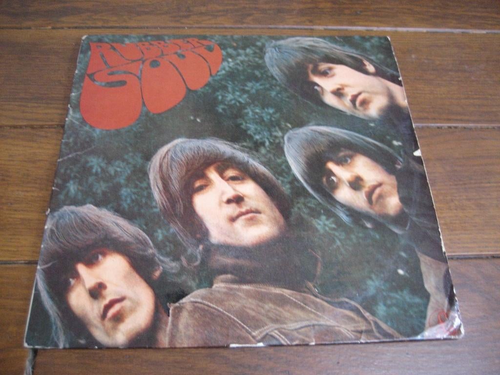 1966 beatles rubber soul lp, Ophalen of Verzenden, Gebruikt, 12 inch, Poprock