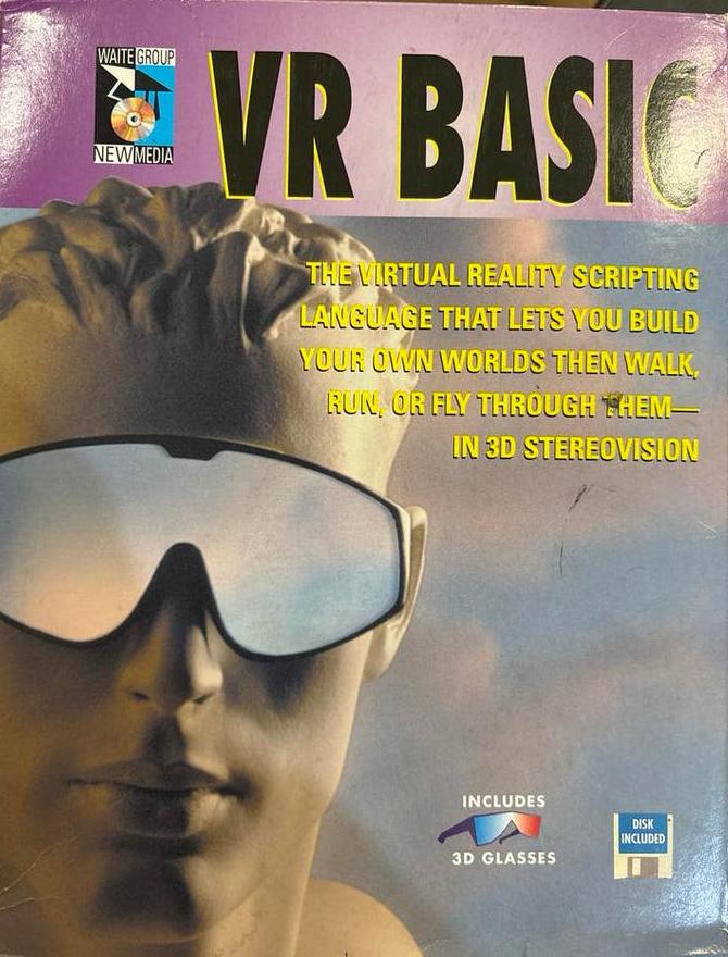VR BASIC: Bouw je eigen virtuele werelden (incl. 3D-bril), Computers en Software, Besturingssoftware, Ophalen of Verzenden, Gebruikt