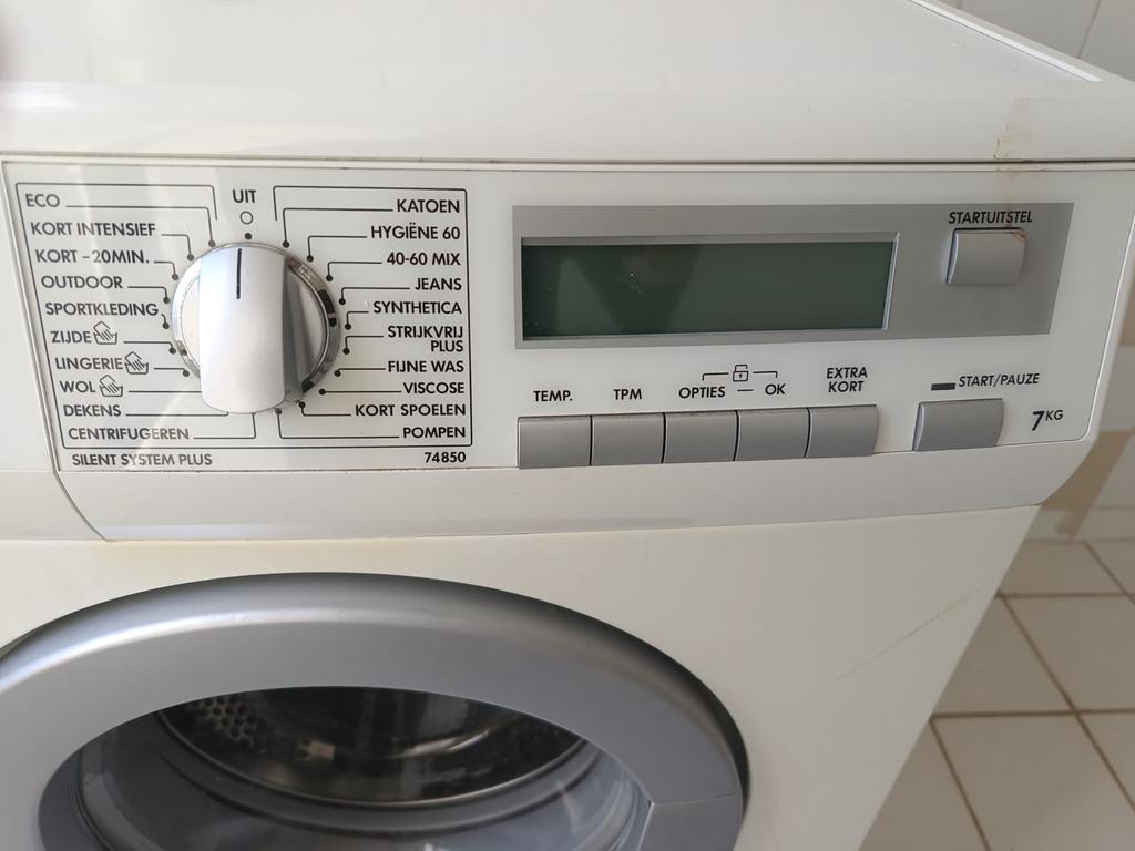 AEG wasmachine 7 kg, Ophalen, 6 tot 8 kg, Voorlader, Wolwasprogramma