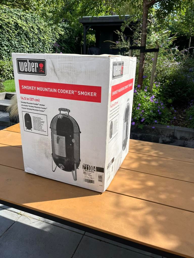 Weber Smokey Mountain, Tuin en Terras, Ophalen of Verzenden, Nieuw