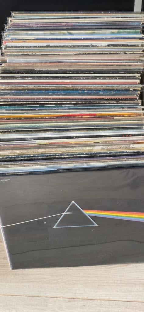 Vinyl collectie 110 lp's rock pop top verzameling elpees, Ophalen of Verzenden, Gebruikt, 12 inch