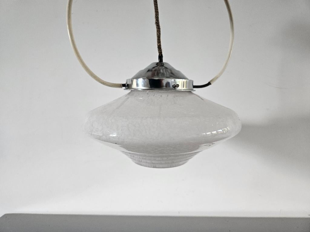 Hanglamp, Ophalen of Verzenden, Glas, Minder dan 50 cm
