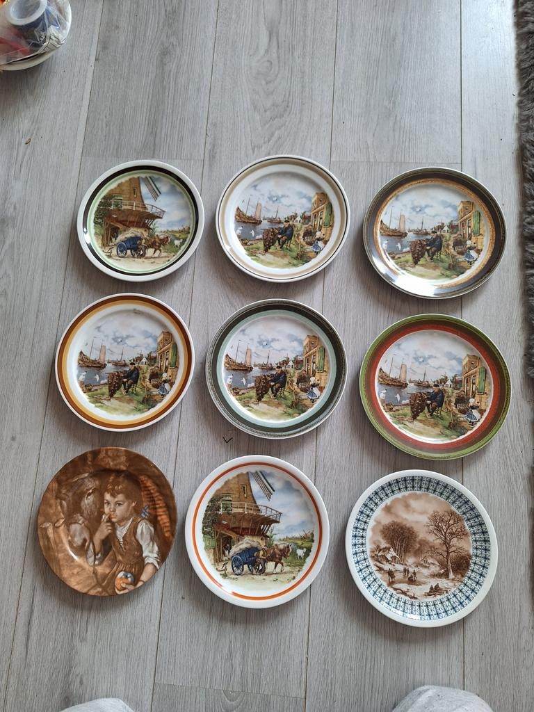 wandborden, Antiek en Kunst, Antiek | Wandborden en Tegels, Ophalen of Verzenden