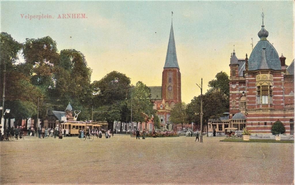 Arnhem - Velperplein, Verzenden, Voor 1920, Gelopen, Gelderland