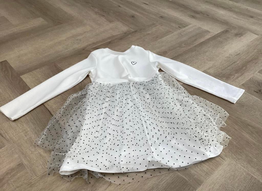 Jurk/dress maat 128, Ophalen of Verzenden, Gebruikt, Meisje, Jurk of Rok