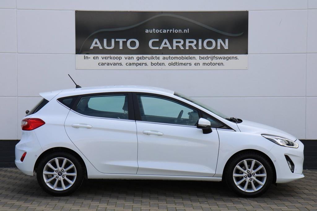 Ford Fiesta 1.0 EcoBoost 101PK 1e Eig Carplay Camera BTW NAP, Voorwielaandrijving, Gebruikt, 580 kg, 100 pk