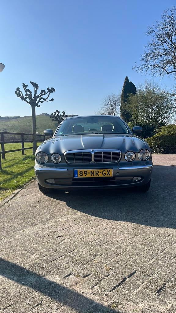 Jaguar XJ 4.2 Executive AUT 2004 Grijs, Auto's, Jaguar, Particulier, XJ, ABS, Adaptieve lichten, Airbags, Airconditioning, Alarm