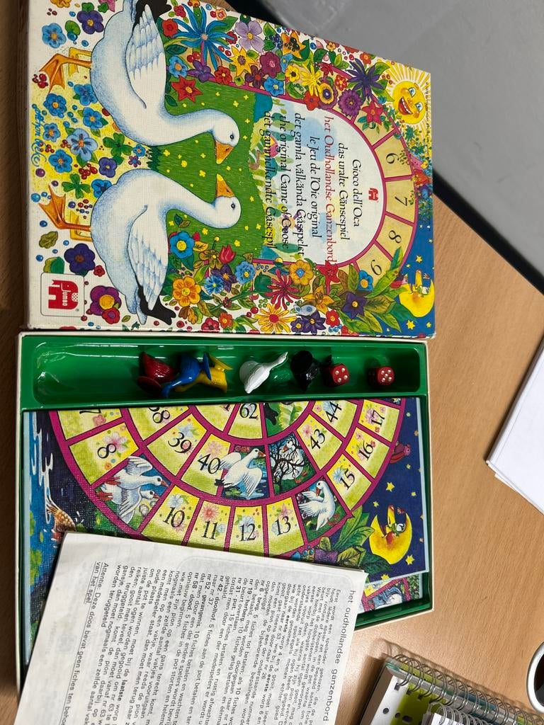 Ganzenbord van Jumbo, Drie of vier spelers, Ophalen, Gebruikt