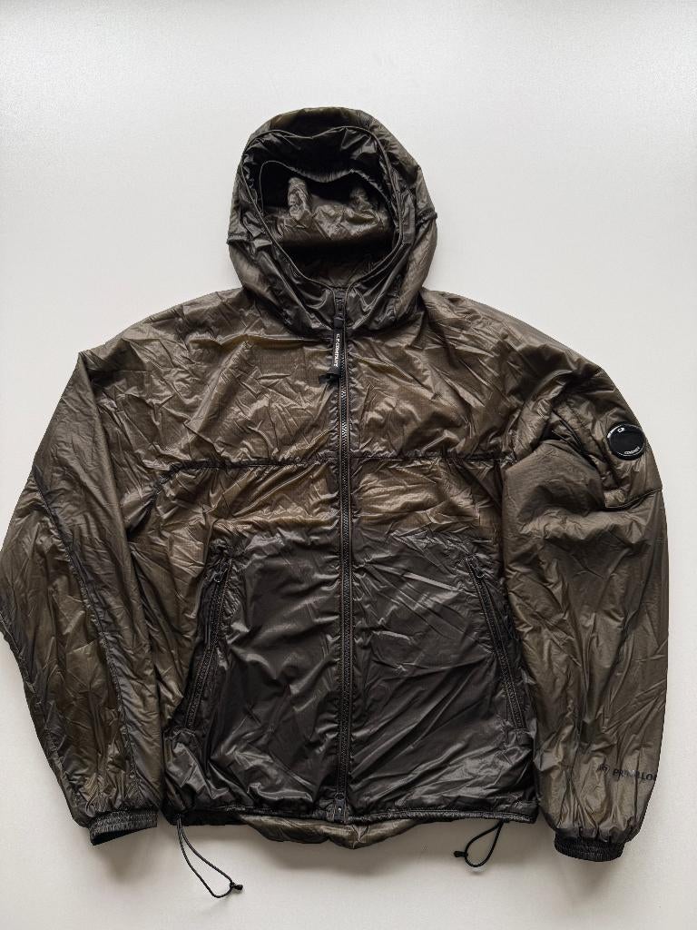 CP Company Nada Shell primaloft jas s, CP Company, Bruin, Ophalen of Verzenden, Zo goed als nieuw