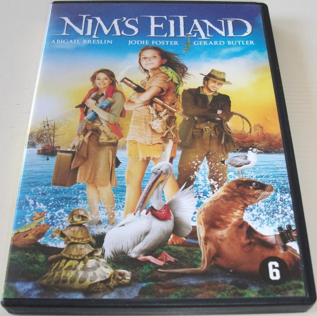 Dvd *** NIM'S EILAND *** Een magische plek, Vanaf 6 jaar, Ophalen of Verzenden, Zo goed als nieuw