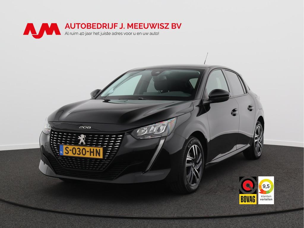 Peugeot 208 1.2 PureTech Allure/ automaat/ lage km!, 101 pk, Gebruikt, Leder en Stof, Origineel Nederlands