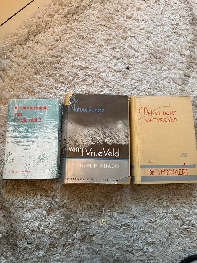 De Natuurkunde van 't Vrije Veld - Dr. M. Minnaert (3-delig), Verzenden, Gelezen