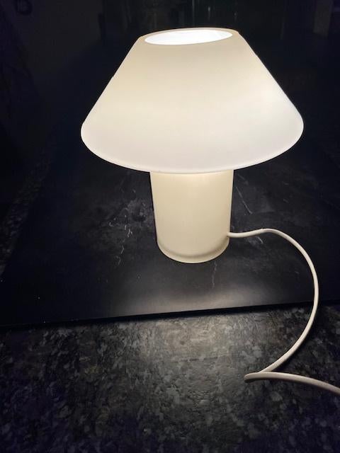 Vintage design glazen mushroom Hala Zeist tafellampje(s), Ophalen, Flos poulsen raak martinelli oluce gispen vintage, Minder dan 50 cm