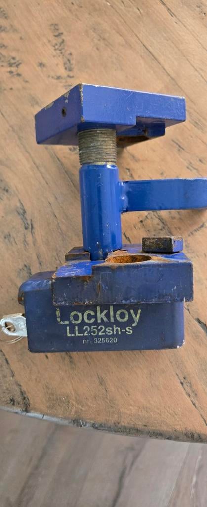 Lockloy dissel slot caravan., Caravans en Kamperen, Ophalen of Verzenden, Gebruikt