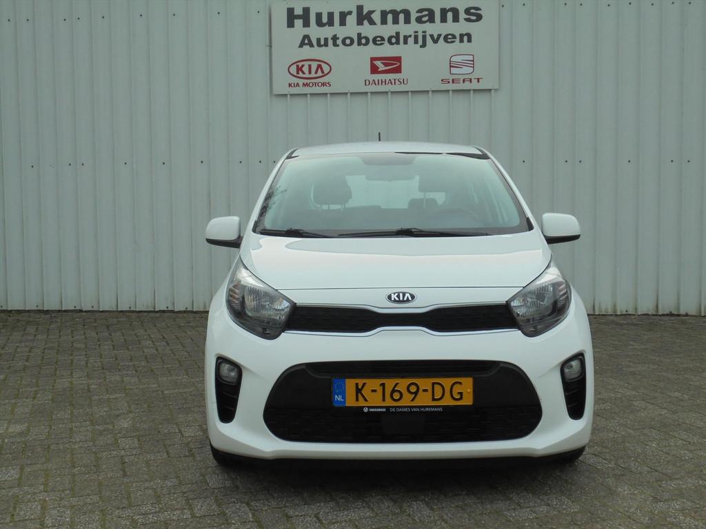 Kia Picanto 1.0i COMFORTLINE AIRCO / CRUISE NL-AUTO, 21 km/l, Stof, Gebruikt, 4 stoelen