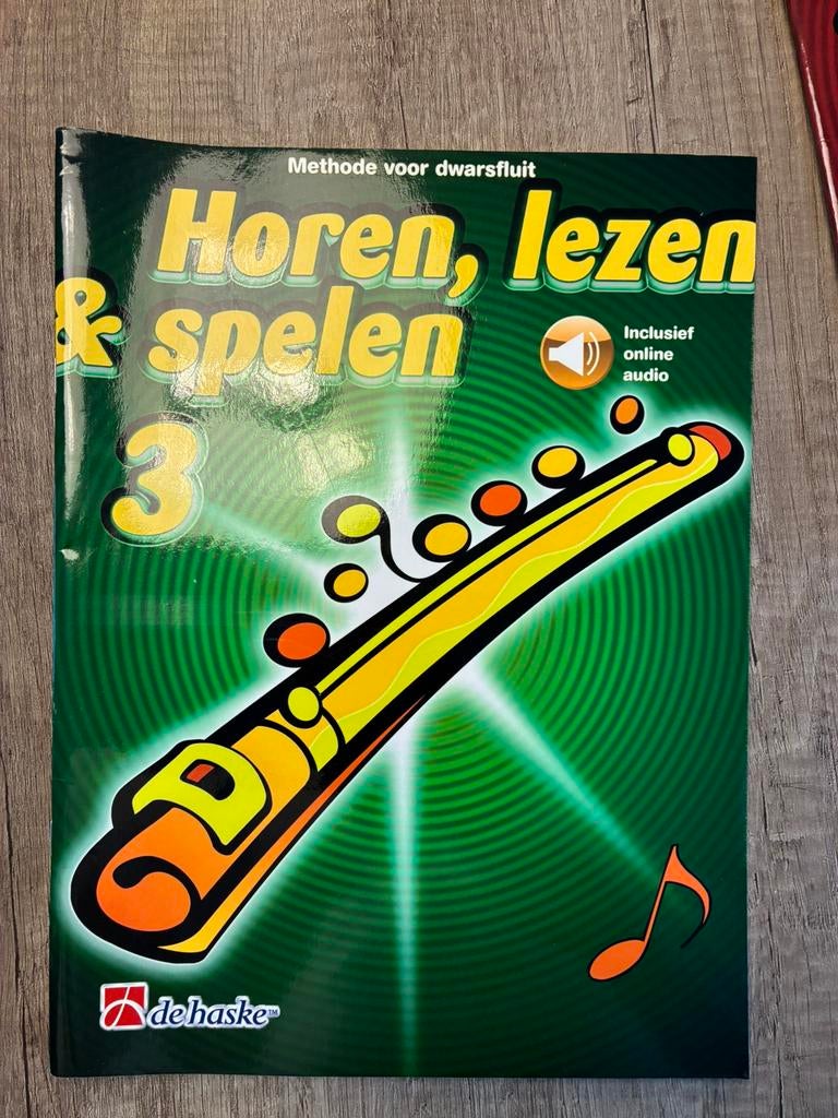 2 lesboeken dwarsfluit, Muziek en Instrumenten, Bladmuziek, Overige genres, Les of Cursus, Dwarsfluit of Piccolo, Ophalen of Verzenden