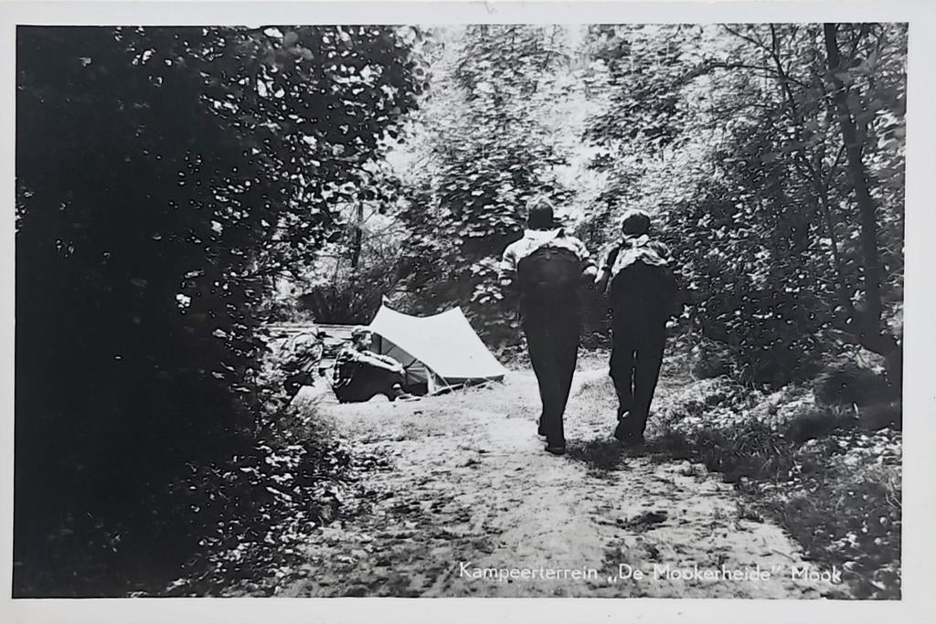 Mook - kampeerterrein De Mookerheide, Verzenden, 1940 tot 1960, Gelopen, Limburg