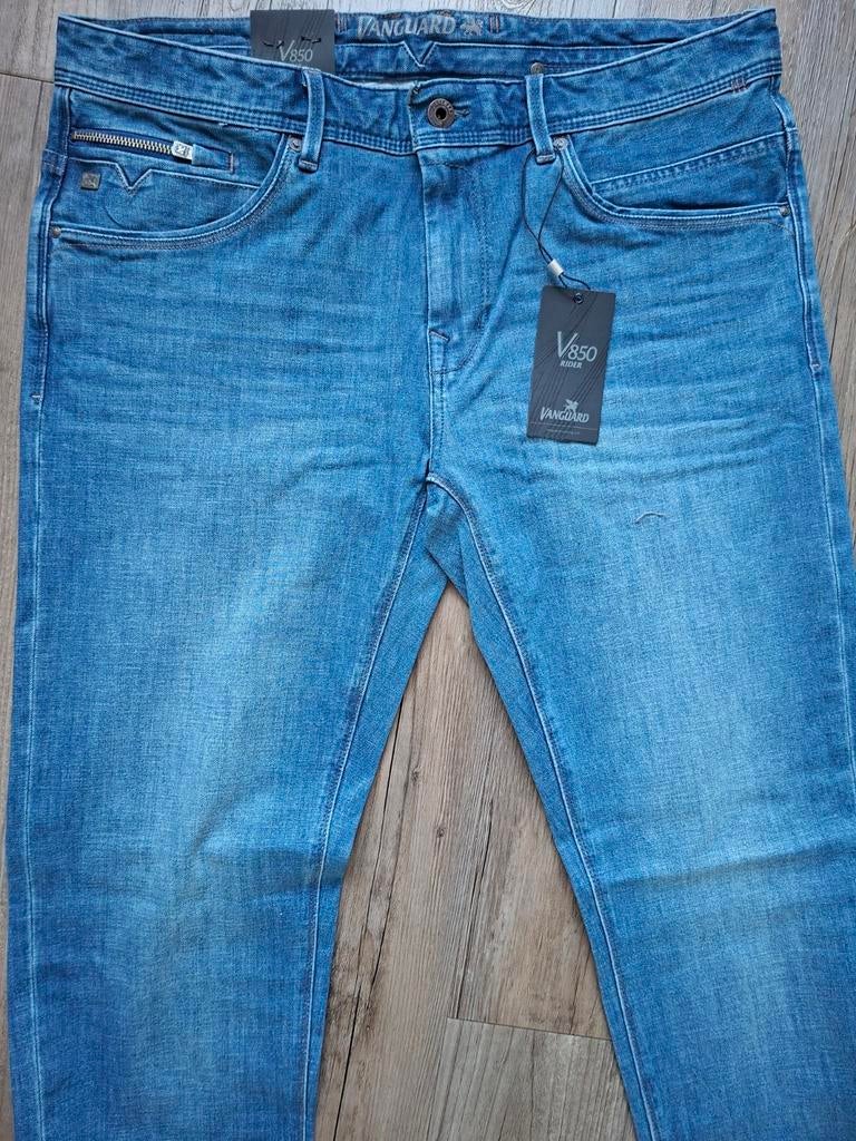 VANGUARD V850 Rider slimfit jeans W36 L36, W36 - W38 (confectie 52/54), Blauw, Nieuw, Ophalen of Verzenden