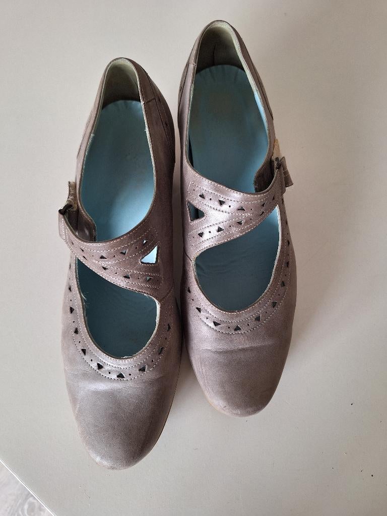 Durea hakschoen mt 39,5 H, Kleding | Dames, Schoenen, Durea, Schoenen met lage hakken, Bruin, Ophalen of Verzenden