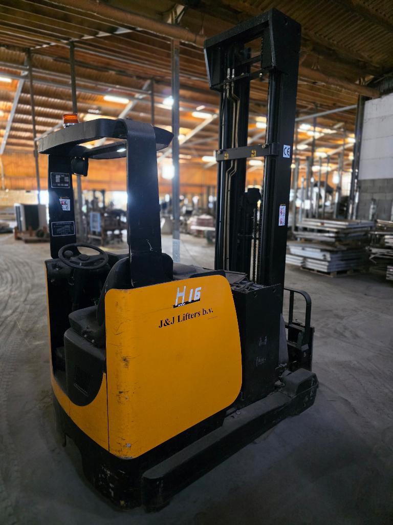 reachtruck, Zakelijke goederen, Machines en Bouw | Heftrucks en Intern transport, 1000 tot 2000 kg, Ophalen, Elektrisch, Reachtruck