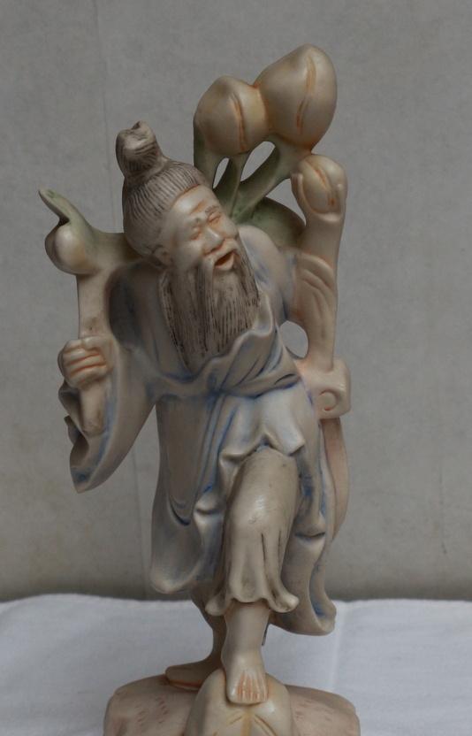 Chinees beeld van Oosterse Wijze of Onsterfelijke (Ba Xian), Antiek en Kunst, Ophalen of Verzenden