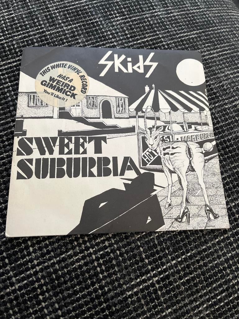 Skids - Sweet Suburbia (1978) -Witte Vinyl Single, Cd's en Dvd's, Vinyl Singles, Gebruikt, 7 inch, Single, Ophalen of Verzenden