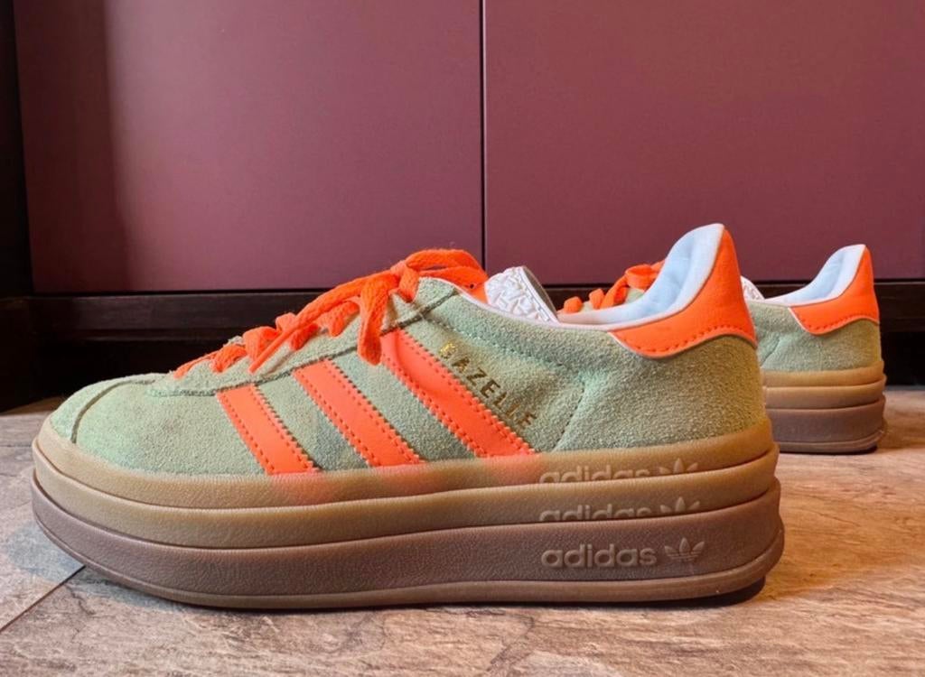 Adidas Gazelle sneakers maat 38, Kleding | Dames, Schoenen, Ophalen of Verzenden, Gedragen, Groen, Sneakers of Gympen
