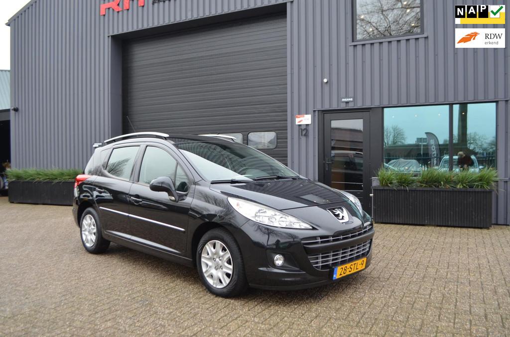 Peugeot 207 SW 1.6 VTi Allure, Auto's, Voorwielaandrijving, Gebruikt, 4 cilinders, Zwart