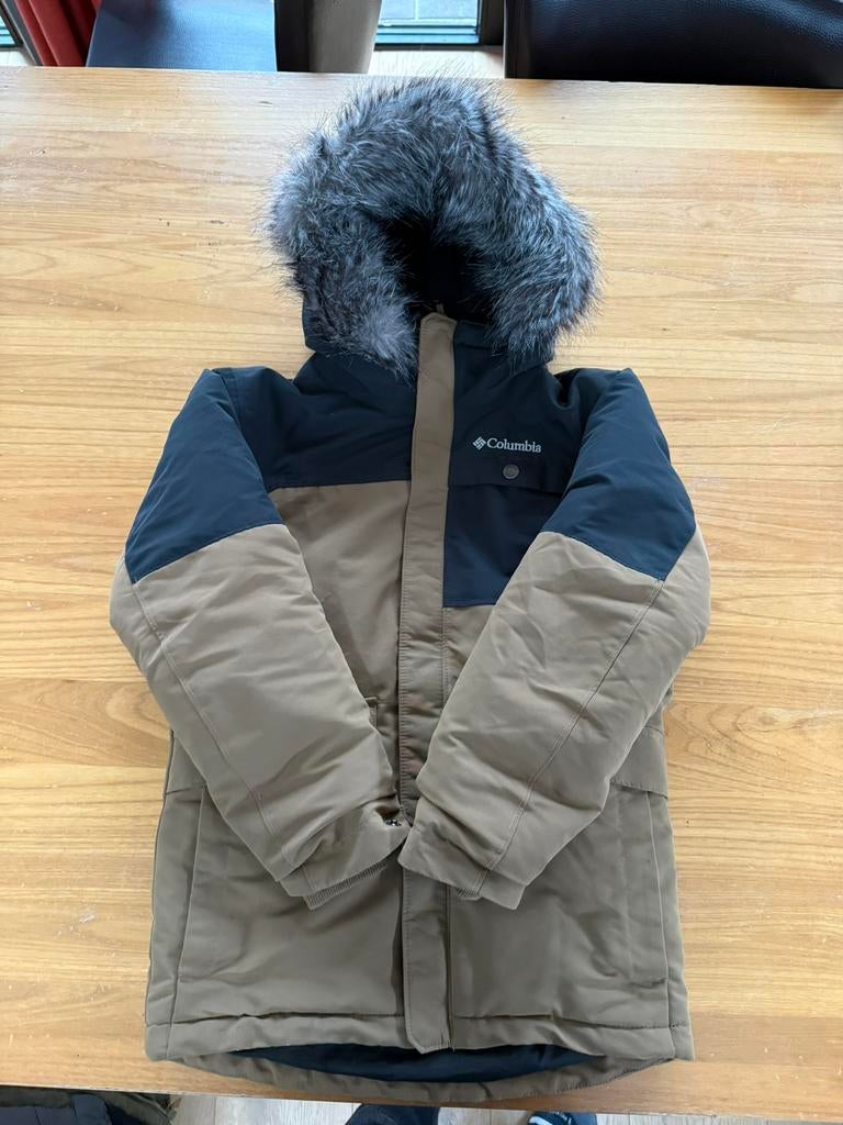 Columbia Nordic Strider winterjas maat 140, Ophalen, Zo goed als nieuw, Jongen, Jas