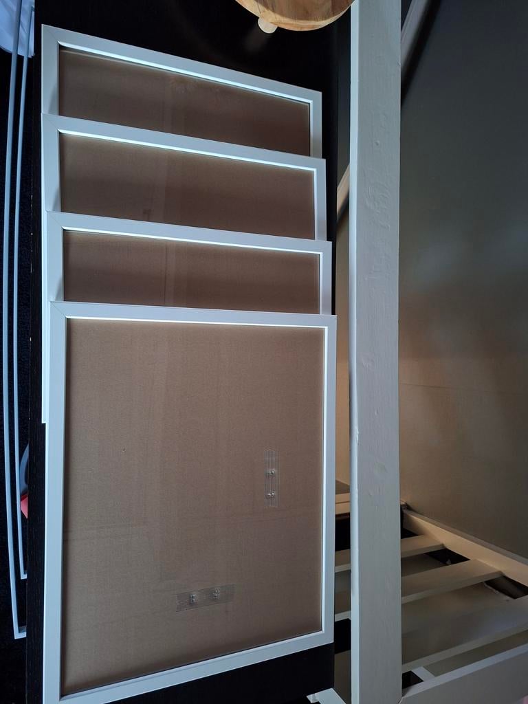 4 stuks Foto lijst Fiskbo 40x50 ikea, Ophalen, Zo goed als nieuw, Minder dan 50 cm, 50 tot 75 cm