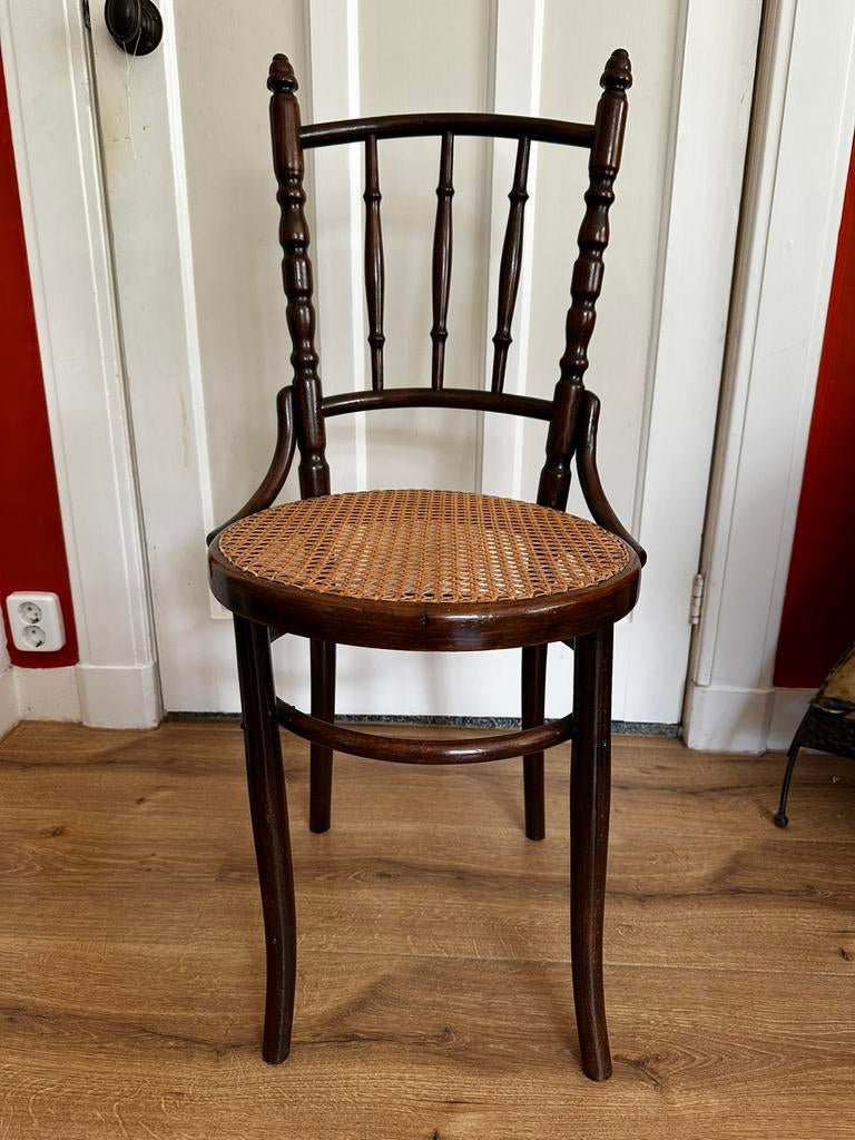 Thonet stoel cafestoel stoeltje webbing, Ophalen