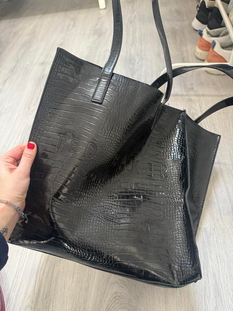 Ted Baker tas, Ophalen, Zo goed als nieuw, Zwart, Handtas