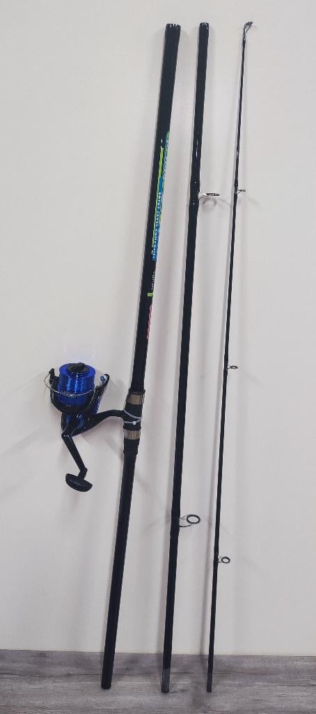 NIEUW Arca Set Hellas Strandhengel 4,20 Mt 100-250 G + Molen, Ophalen, Nieuw, Complete set