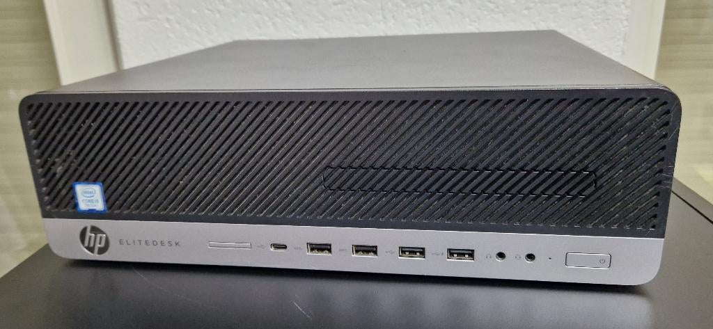 ZGAN HP Elitedesk 800 G3 , Supersnele Nieuwe 512 GB SSD W11, Computers en Software, Desktop Pc's, Met monitor, 8 GB, .   HP  .