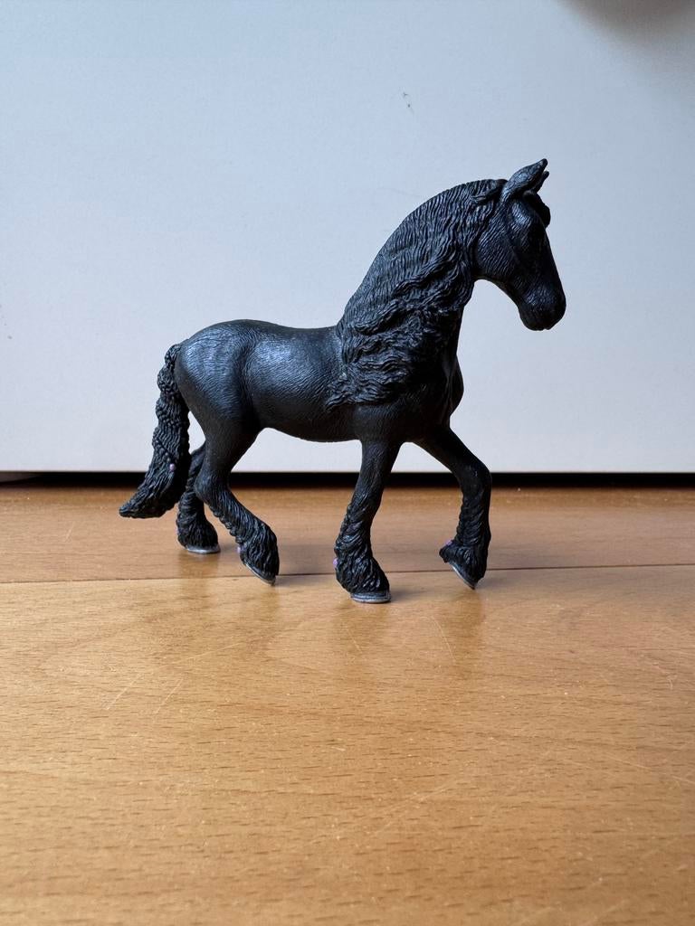 Schleich paard Fries, Verzamelen, Dierenverzamelingen, Ophalen, Zo goed als nieuw, Paard, Beeldje of Figuurtje