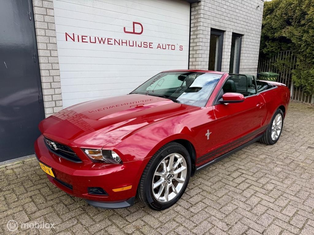 Ford Mustang 3.7 V6, 1e eigenaar, ongeval-vrij, 102.326km!, Automaat, Achterwielaandrijving, Gebruikt, Zwart