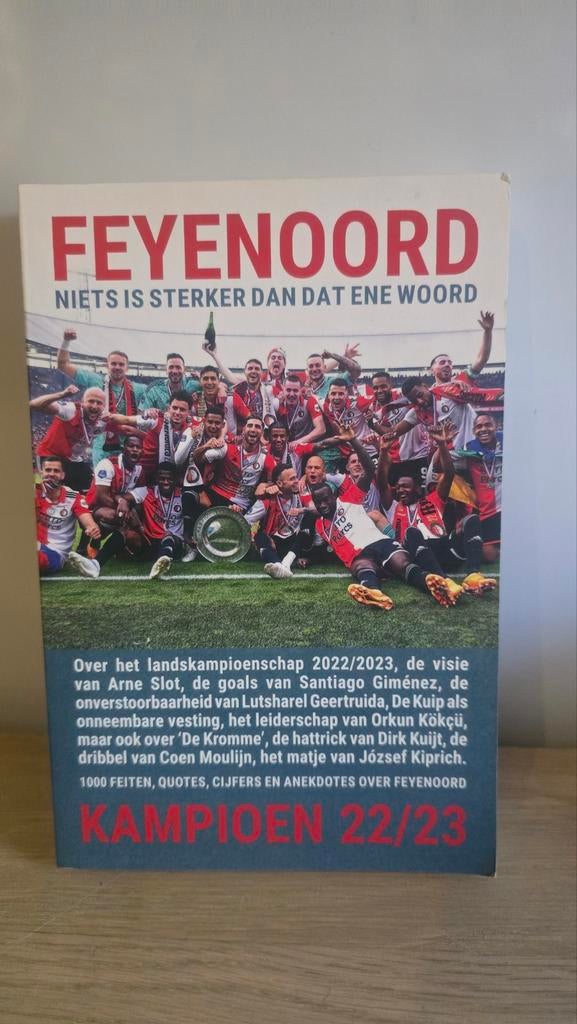 Feyenoord Kampioen 22/23 -, Ophalen of Verzenden, Zo goed als nieuw, Onbekend, Overige sporten