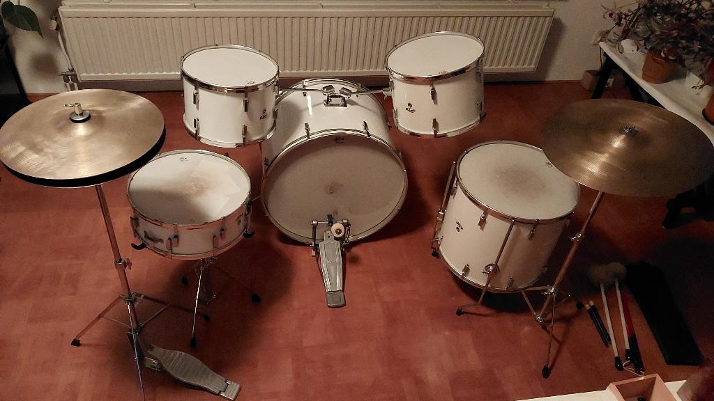 REMO Drumstel Complete set, Muziek en Instrumenten, Ophalen, Gebruikt, Overige merken