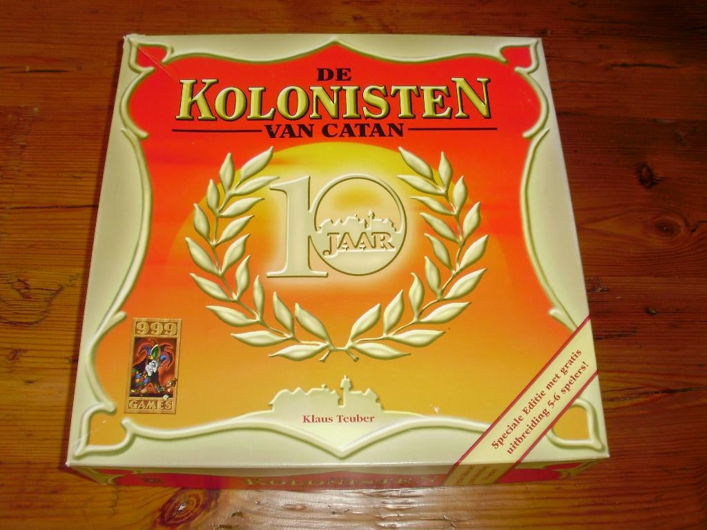 De Kolonisten van Catan / Spel / speciale editie / 10 jaar, Hobby en Vrije tijd, Gezelschapsspellen | Bordspellen, Ophalen of Verzenden