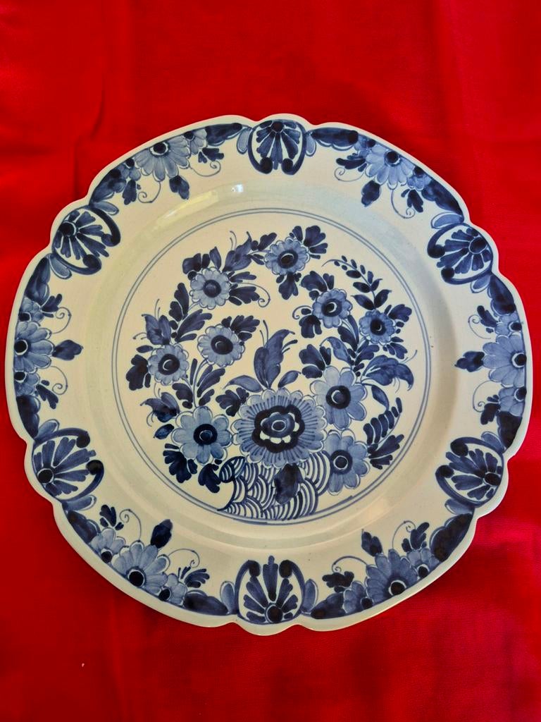 De Porceleyne Fles Delft |  Merktekens = 1897 | 28 cm, Antiek en Kunst, Ophalen of Verzenden