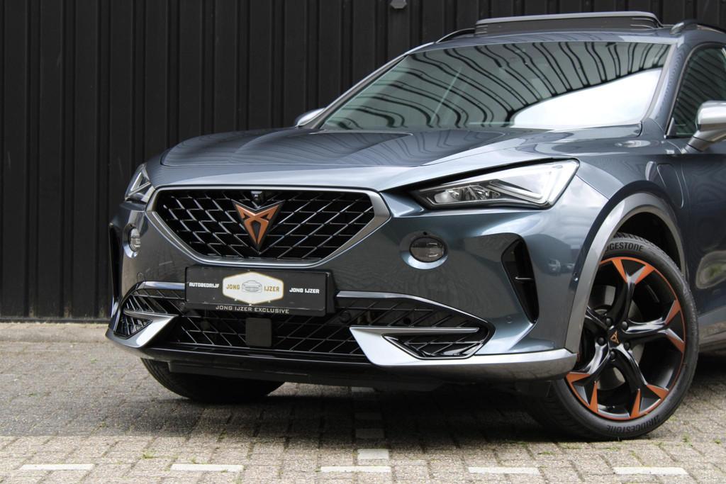 CUPRA Formentor 1.4 e-Hybrid VZ Copper PANO LEER MEMORY 360, Gebruikt, 4 cilinders, Formentor, Hybride Elektrisch/Benzine