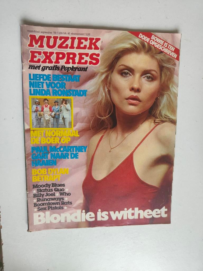 Muziek Expres september 1978, Verzamelen, Ophalen of Verzenden, 1960 tot 1980, Nederland, Tijdschrift