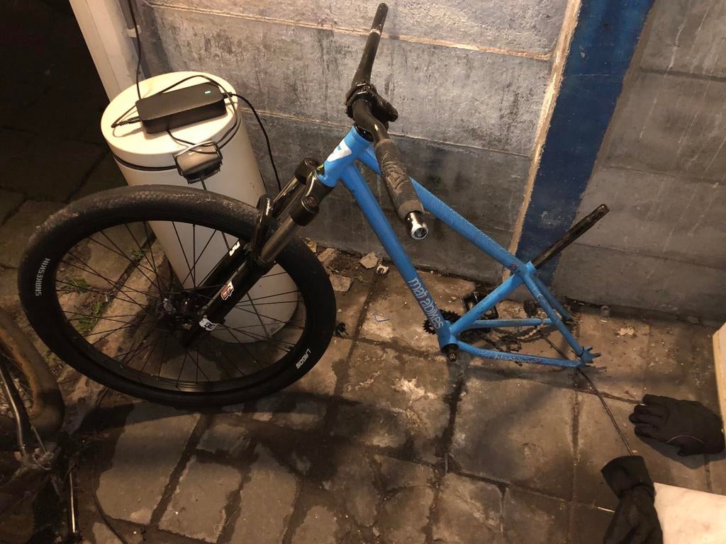 Fietsen voor onderdelen - Opruiming schuur, Fietsen en Brommers, Gebruikt, Overige typen, Staal, Ophalen of Verzenden