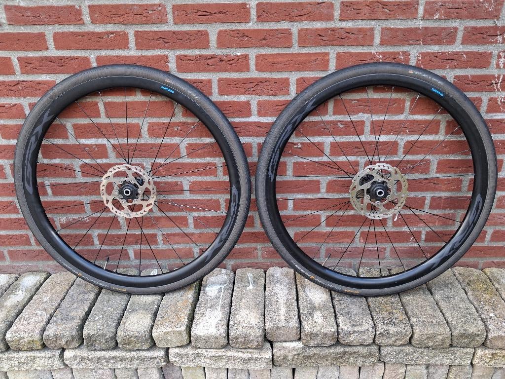 Gravelwielen Shimano GRX carbon, 28 inch, Carbon, Zo goed als nieuw, Meer dan 20 versnellingen