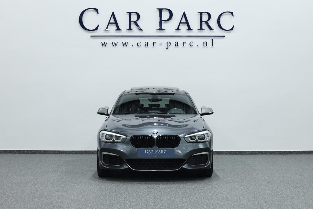 BMW 1-serie M140i Special Edition LED/SCHUIFDAK/LEER+S.VERWA, Achterwielaandrijving, Gebruikt, Alcantara, 340 pk