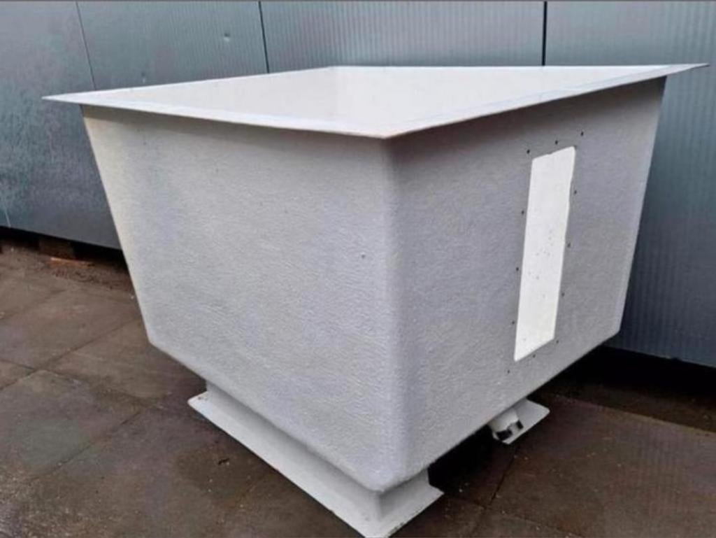 55x vijver plantenbak vijverbak polyester rond & rechthoekig, Ophalen, Gebruikt, Vijverfilter